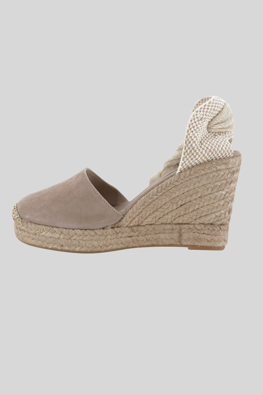 Decolleté in camoscio / Beige - Ideal Moda