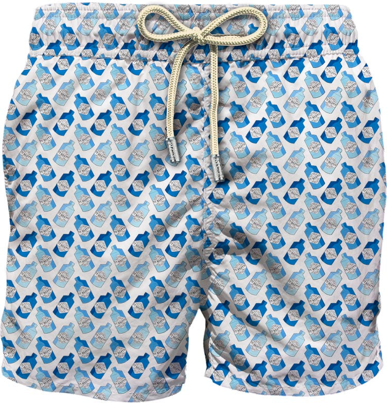 Costume Mare Tessuto Leggero / Bianco - Ideal Moda