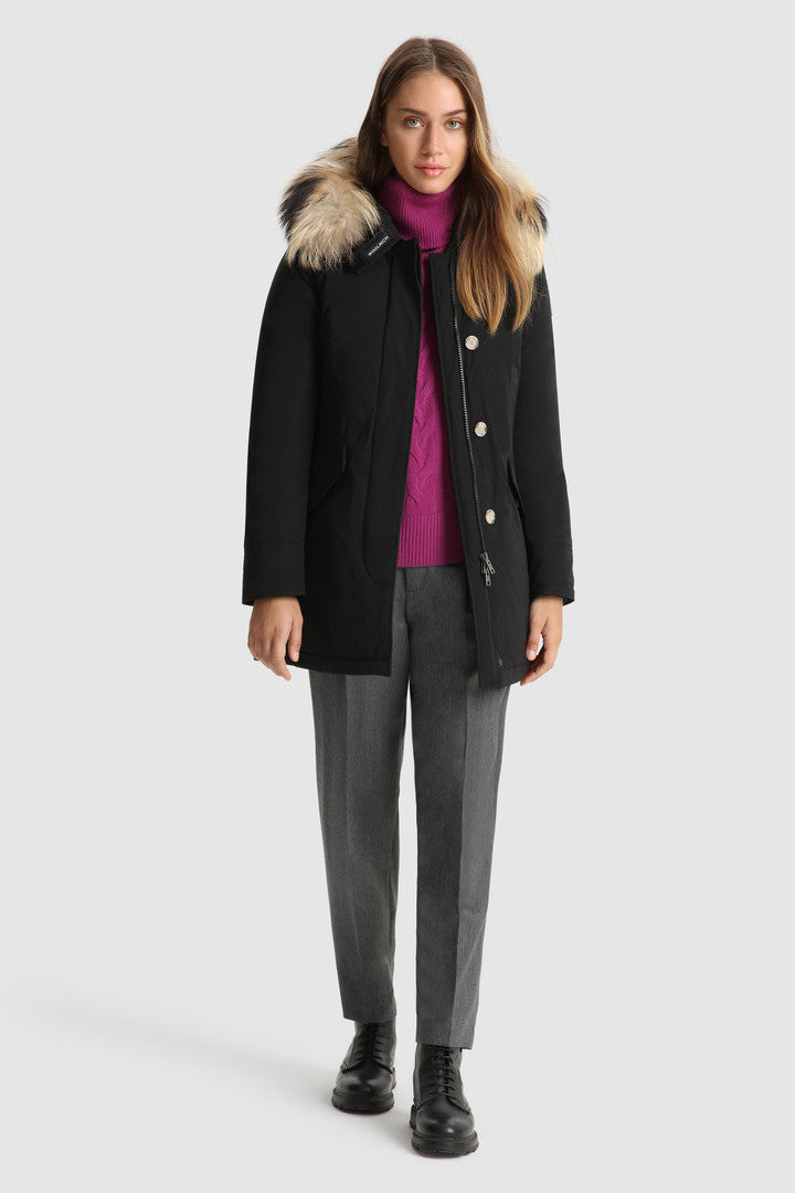 Giubbino Woolrich Luxury Arctic Parka / Nero - Ideal Moda