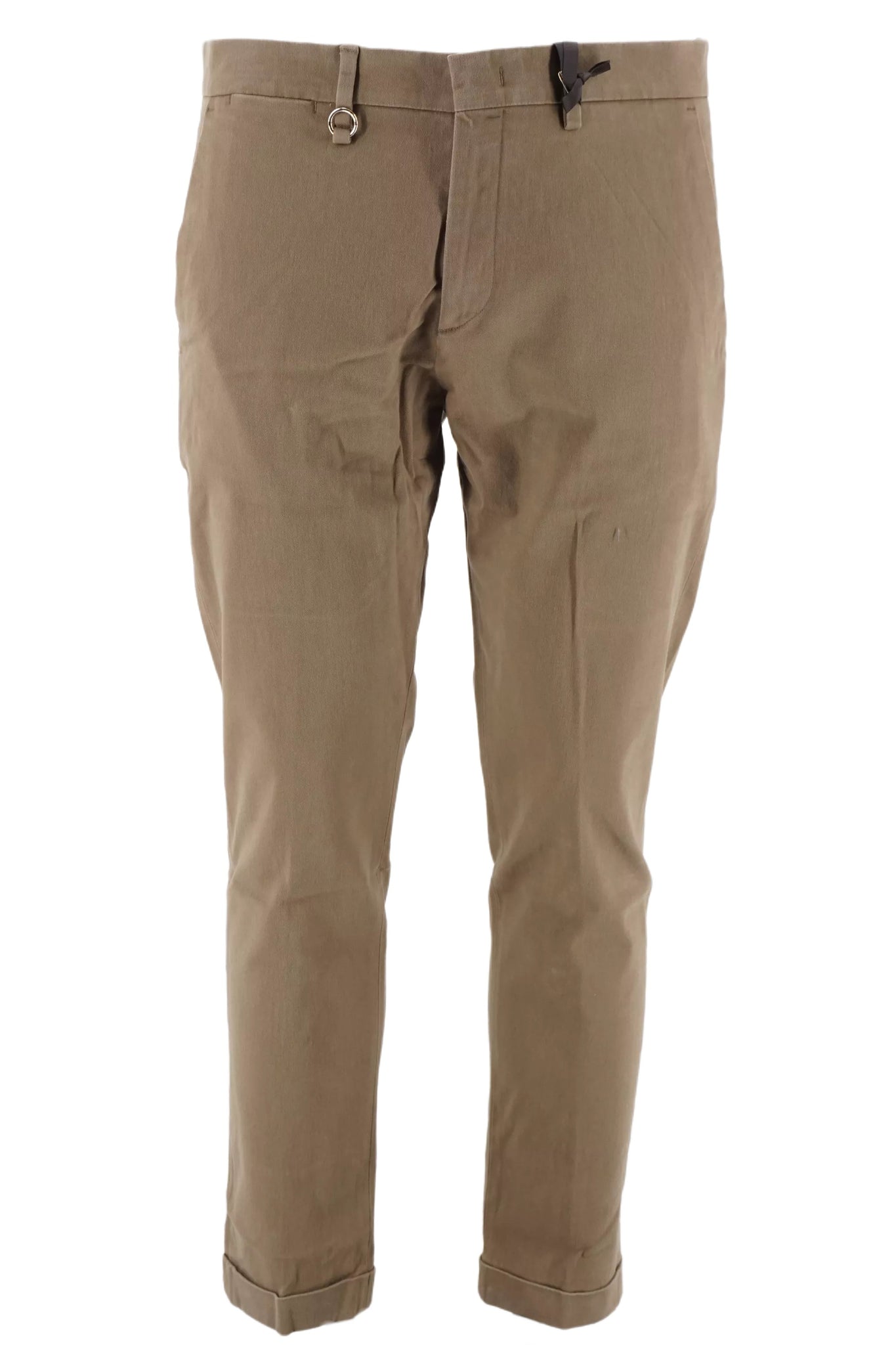 Pantalone con Una Pence Golden Craft / Marrone - Ideal Moda