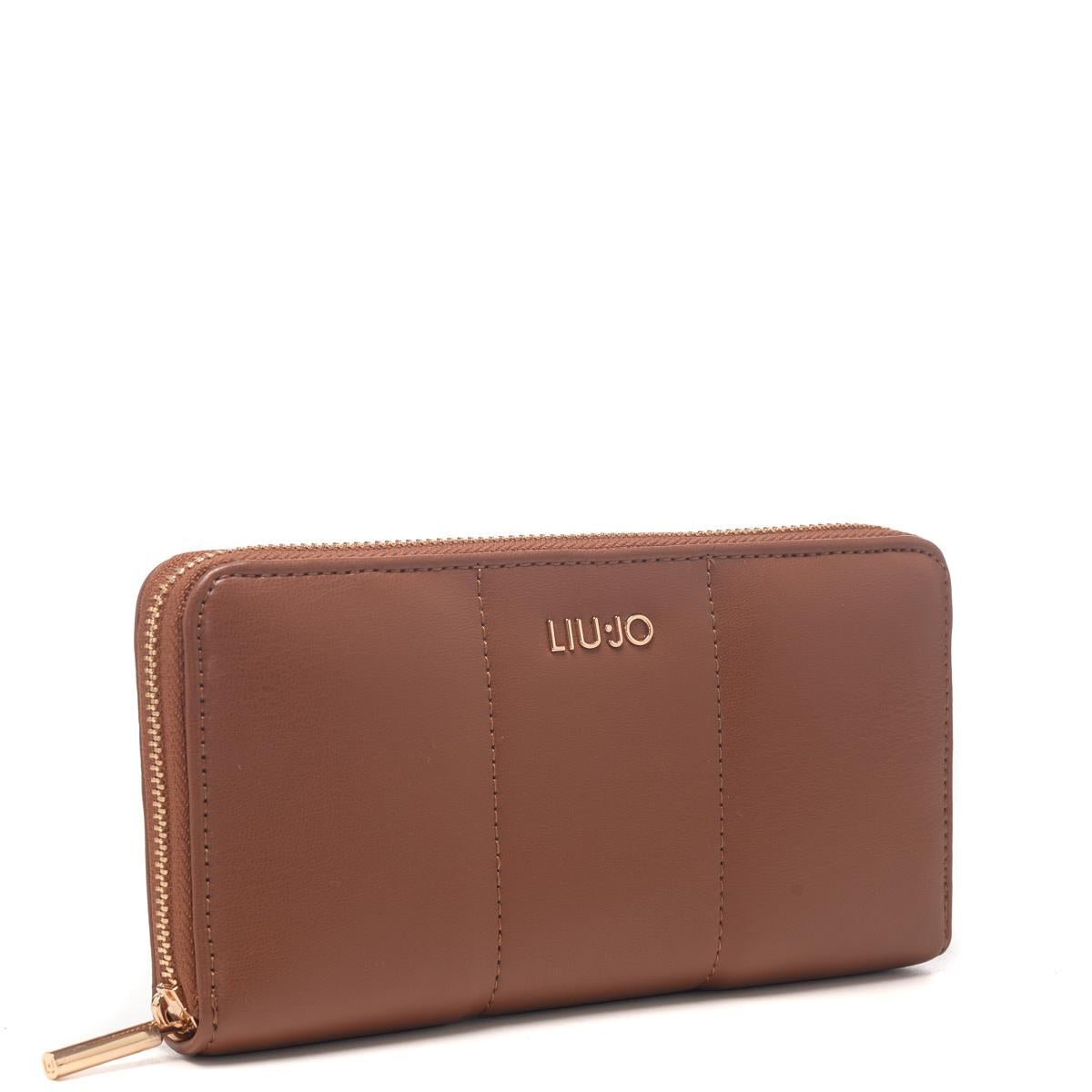 Portafoglio con Logo Liu Jo / Cuoio - Ideal Moda