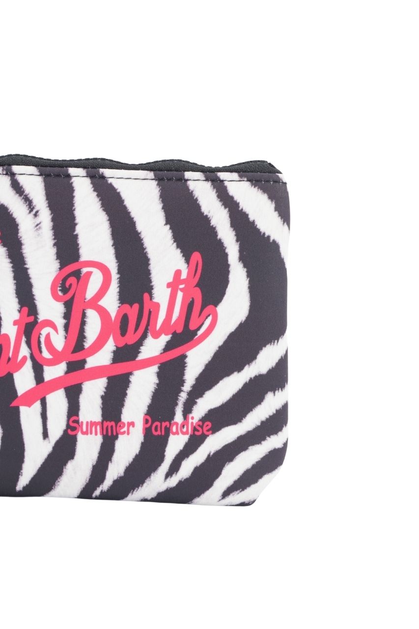 Pochette Mc2 Saint Barth in Scuba / Nero - Ideal Moda