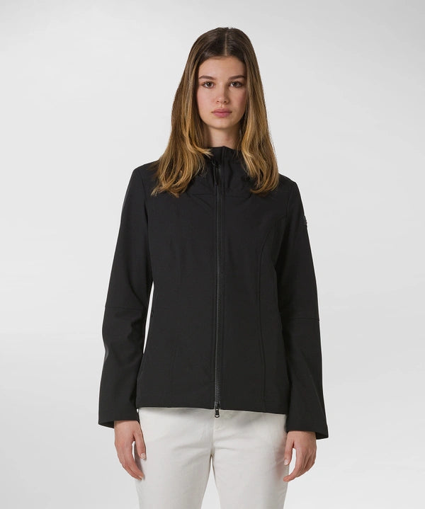 Giacca in Tessuto Accoppiato Peuterey / Nero - Ideal Moda