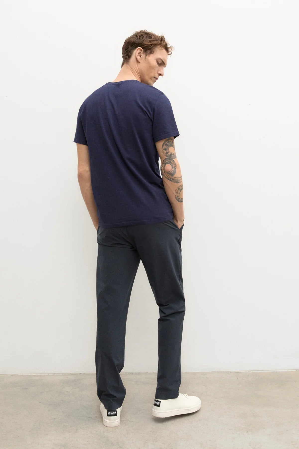 T-Shirt con Logo Ecoalf / Blu - Ideal Moda