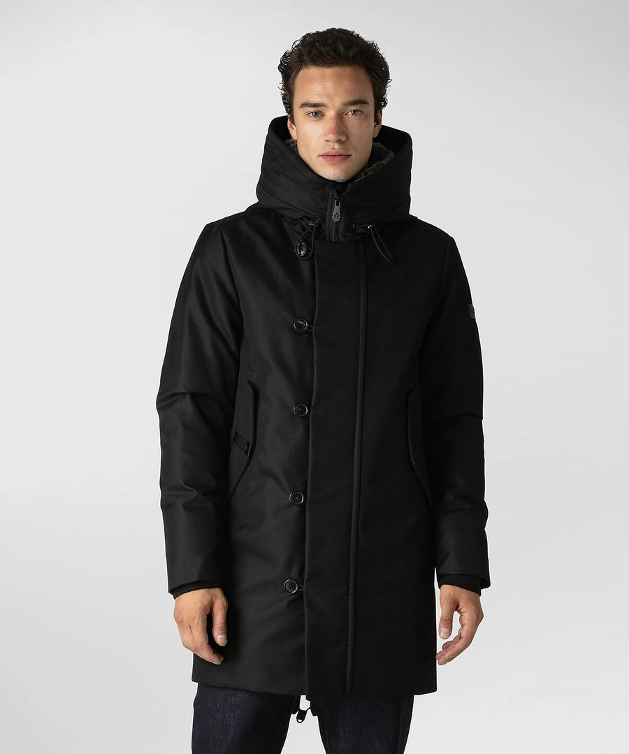 Parka Peuterey con Pelliccia Peuterey / Nero - Ideal Moda
