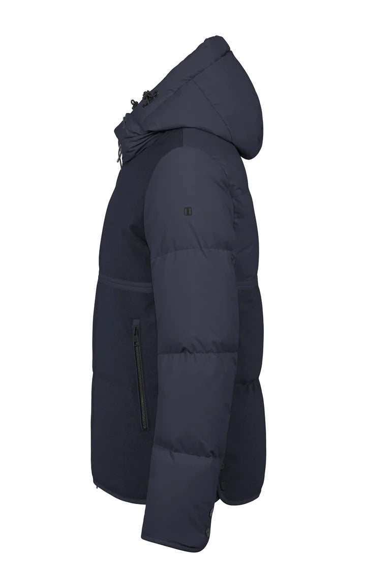 Piumino Doppio Tessuto Duno / Blu - Ideal Moda