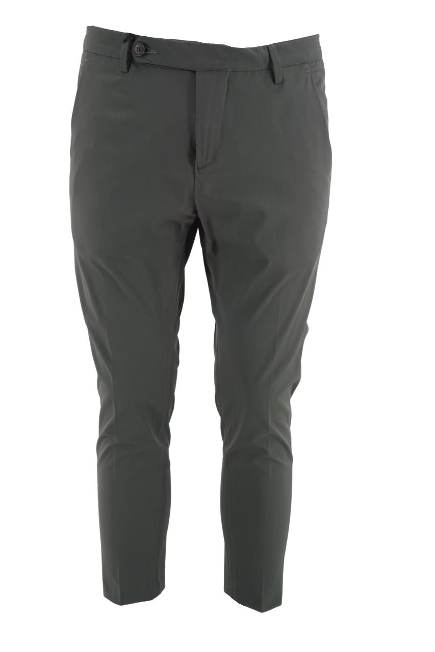 Pantalone in Tessuto Tecnico / Verde - Ideal Moda