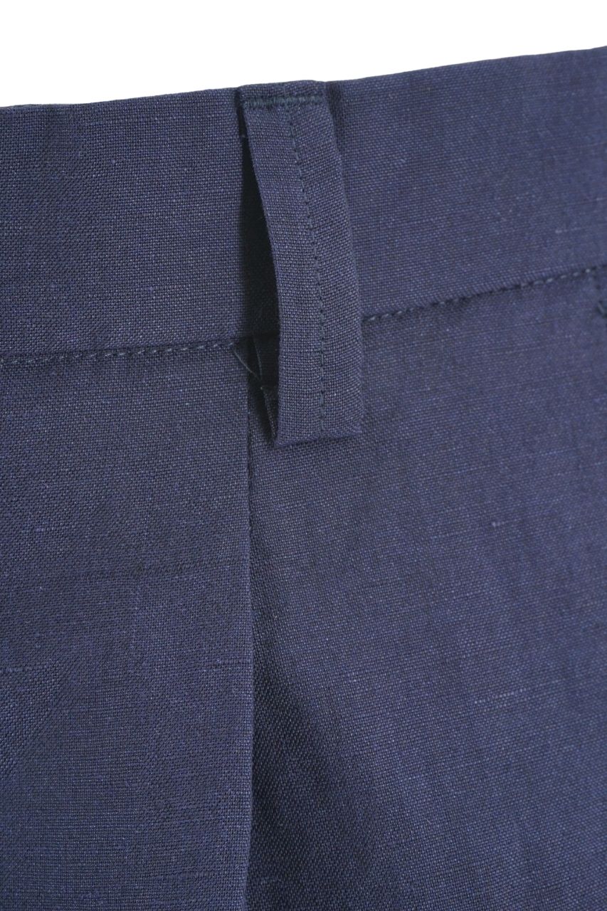 Pantalone Paolo Pecora in Lino / Blu - Ideal Moda