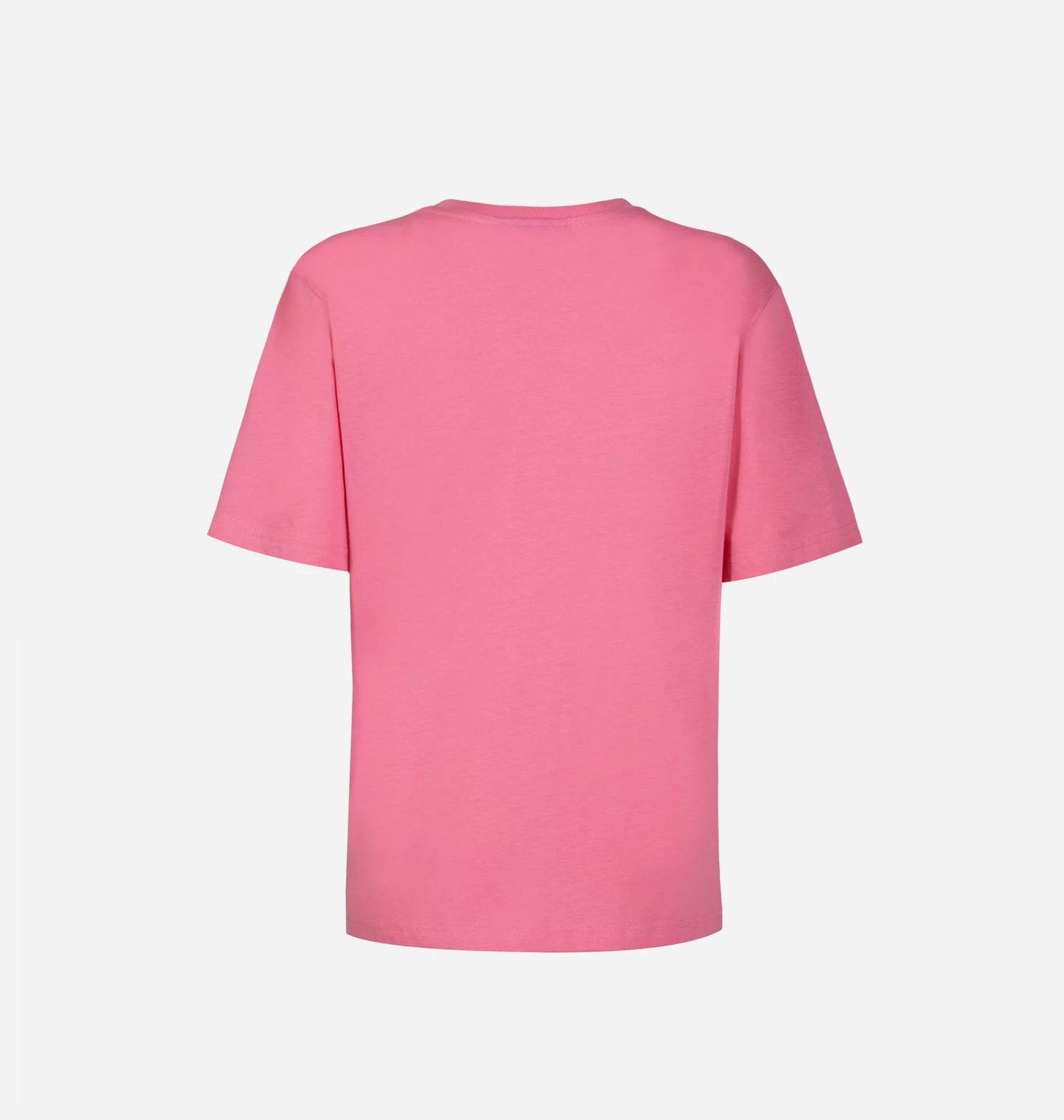 T-Shirt Chiara Ferragni con Logo Ricamato / Rosa - Ideal Moda
