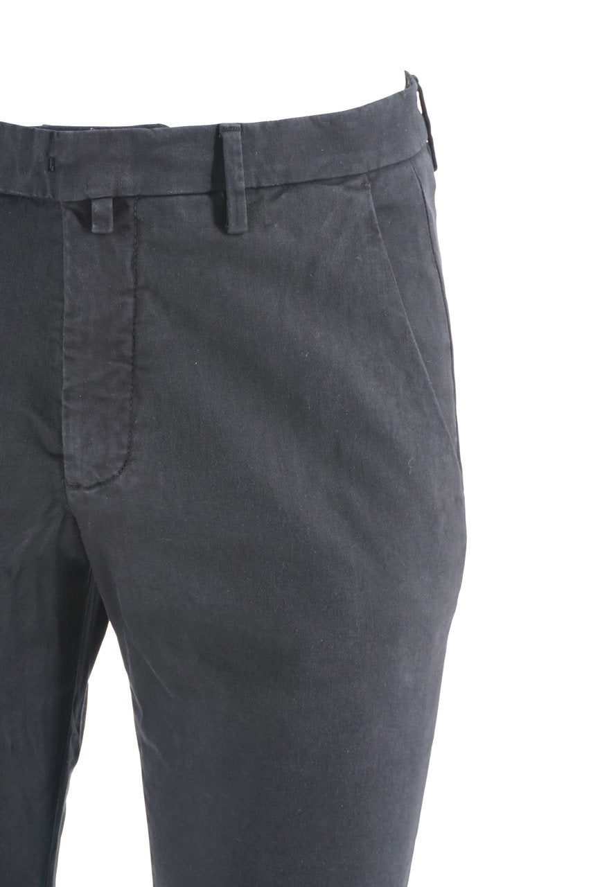 Pantalone Briglia Slim Fit / Nero - Ideal Moda