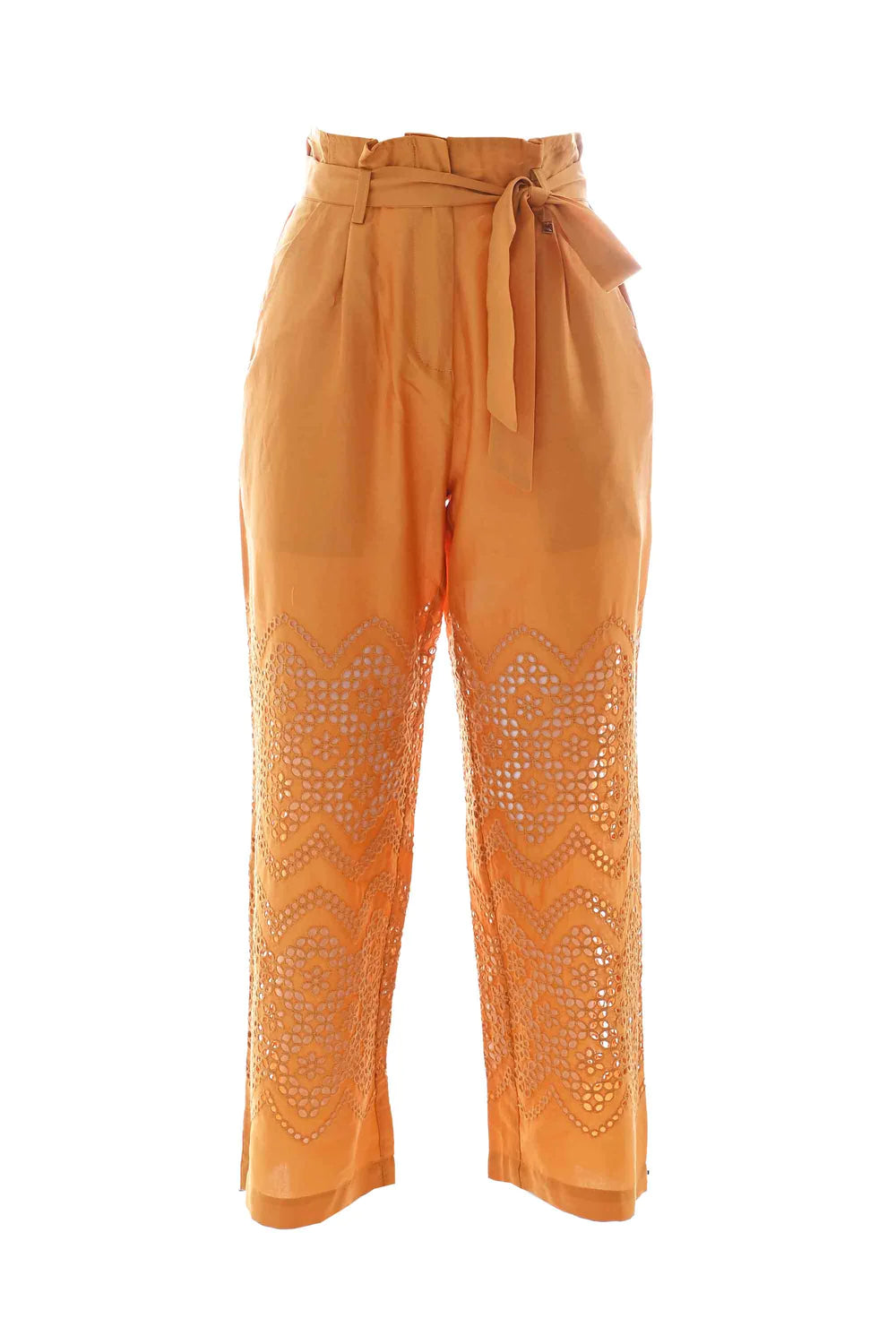 Pantalone con Cintura Kocca / Arancione - Ideal Moda