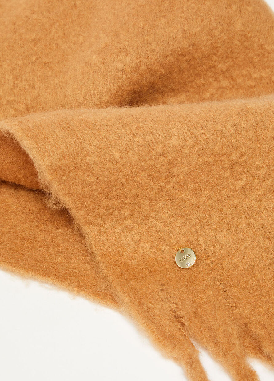 Sciarpa con Frange Liu Jo / Beige - Ideal Moda