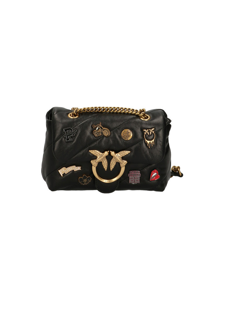Borsa Pinko Love Mini Puff / Nero - Ideal Moda