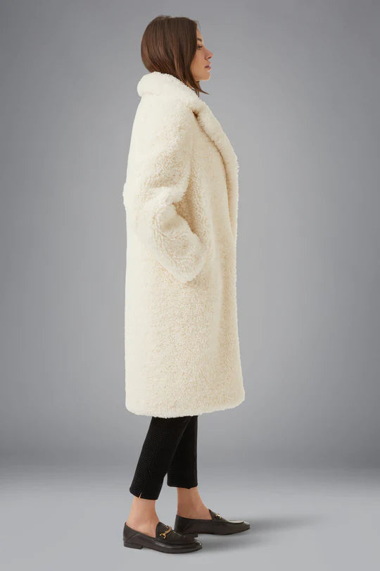 Cappotto Lamb Coat Lady RRD / Beige - Ideal Moda