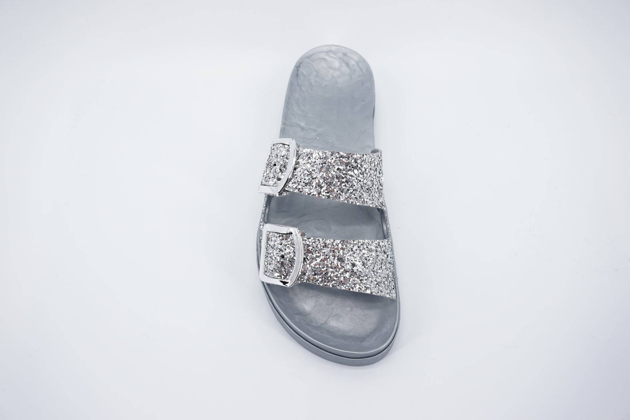 Ciabatta in gomma / Grigio - Ideal Moda