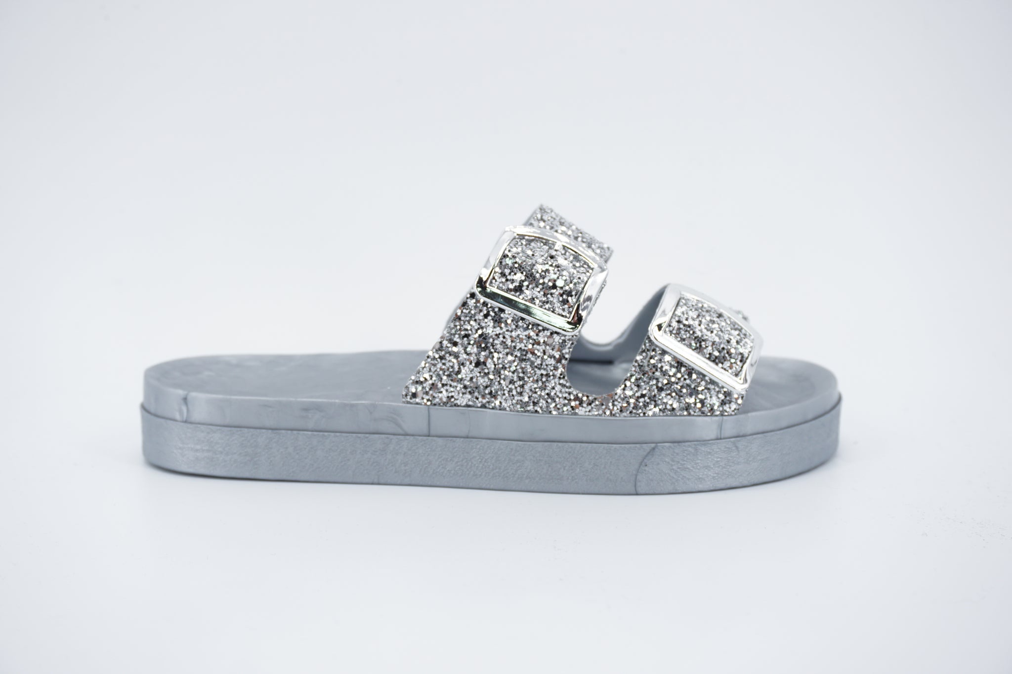 Ciabatta in gomma / Grigio - Ideal Moda