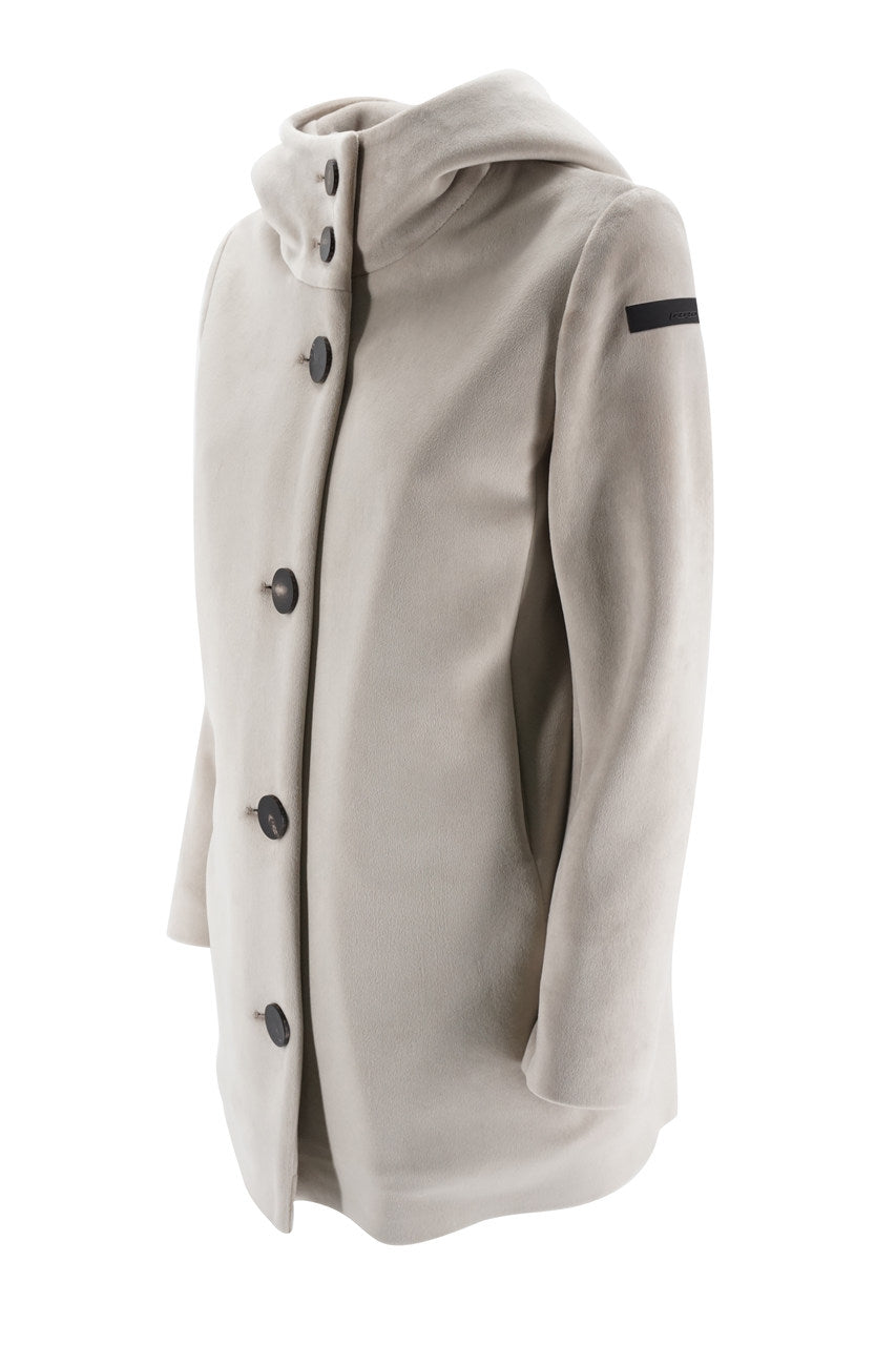 Cappotto RRD Neo Velvet Parka Lady / Beige - Ideal Moda