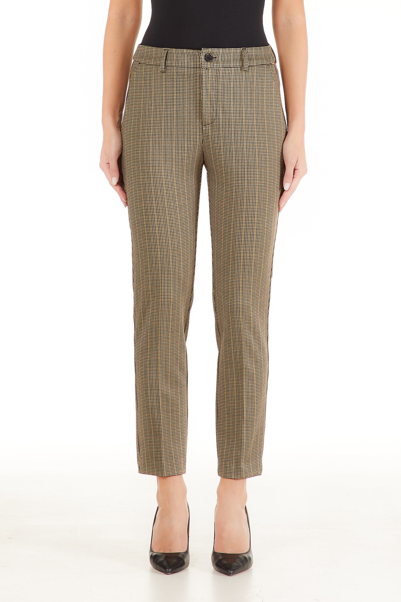 Pantalone Chino a Fantasia Liu Jo / Beige - Ideal Moda