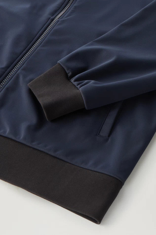Giacca a Vento in Nylon Woolrich / Blu - Ideal Moda