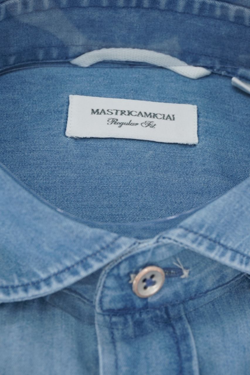 Camicia Mastricamiciai in Denim / Jeans - Ideal Moda