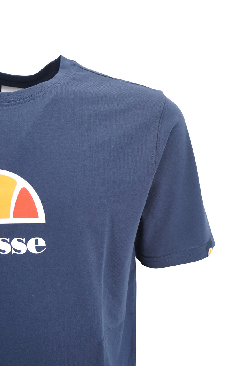 T-Shirt con Logo / Blu - Ideal Moda