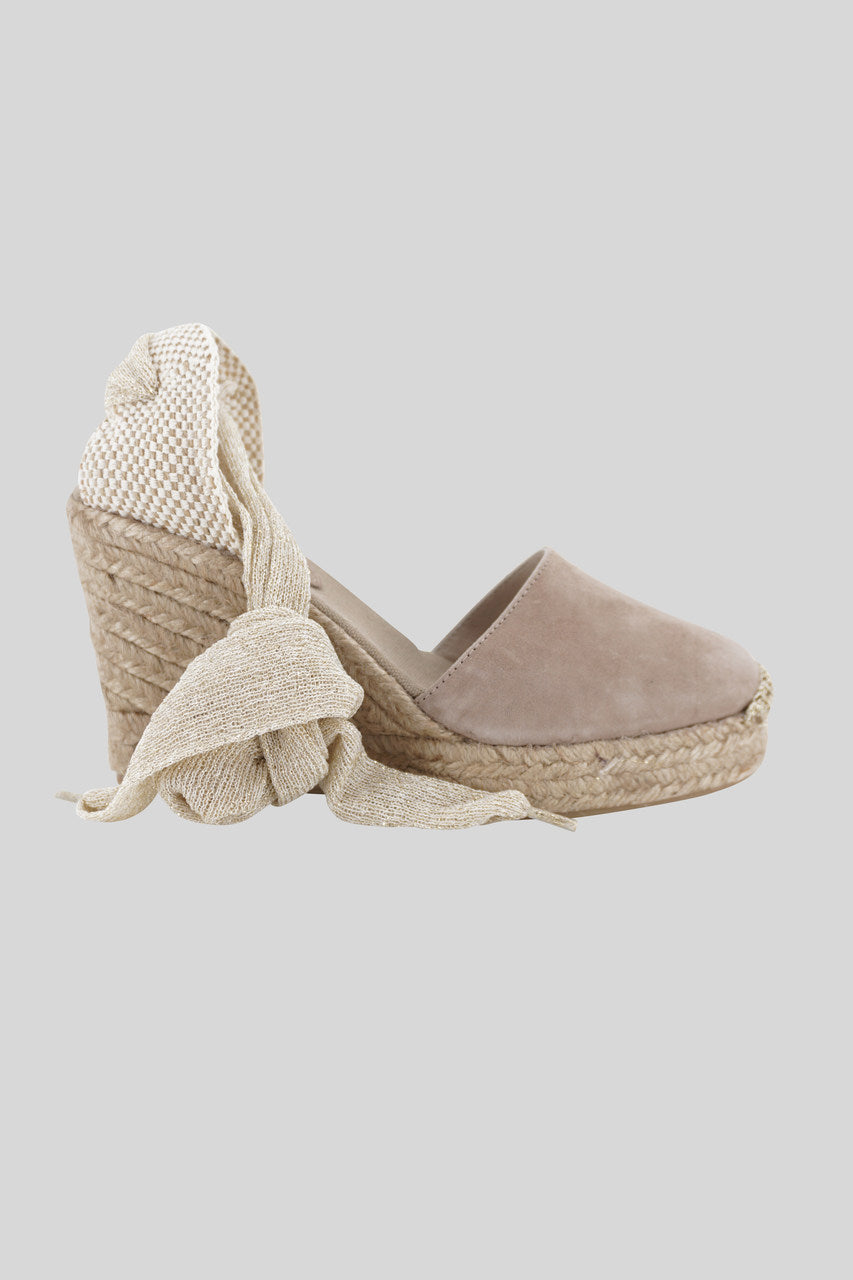 Decolleté in camoscio / Beige - Ideal Moda