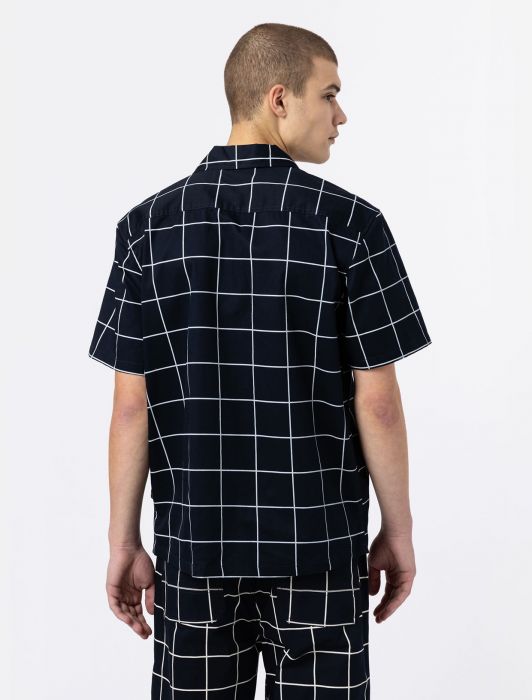 Camicia Dickies a Fantasia / Blu - Ideal Moda