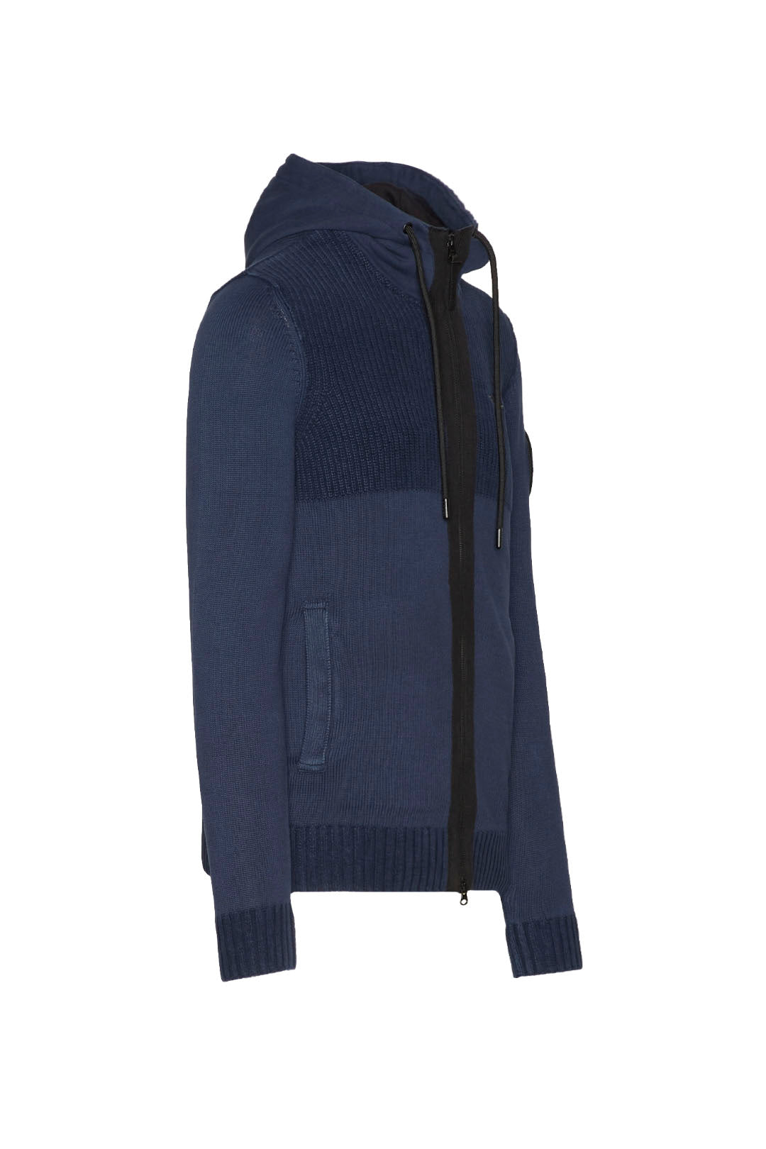 Maglia Aeronautica Militare Full Zip / Blu - Ideal Moda