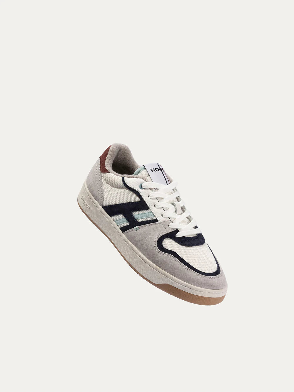 Sneaker con Inserti in Suede Hoff / Bianco - Ideal Moda