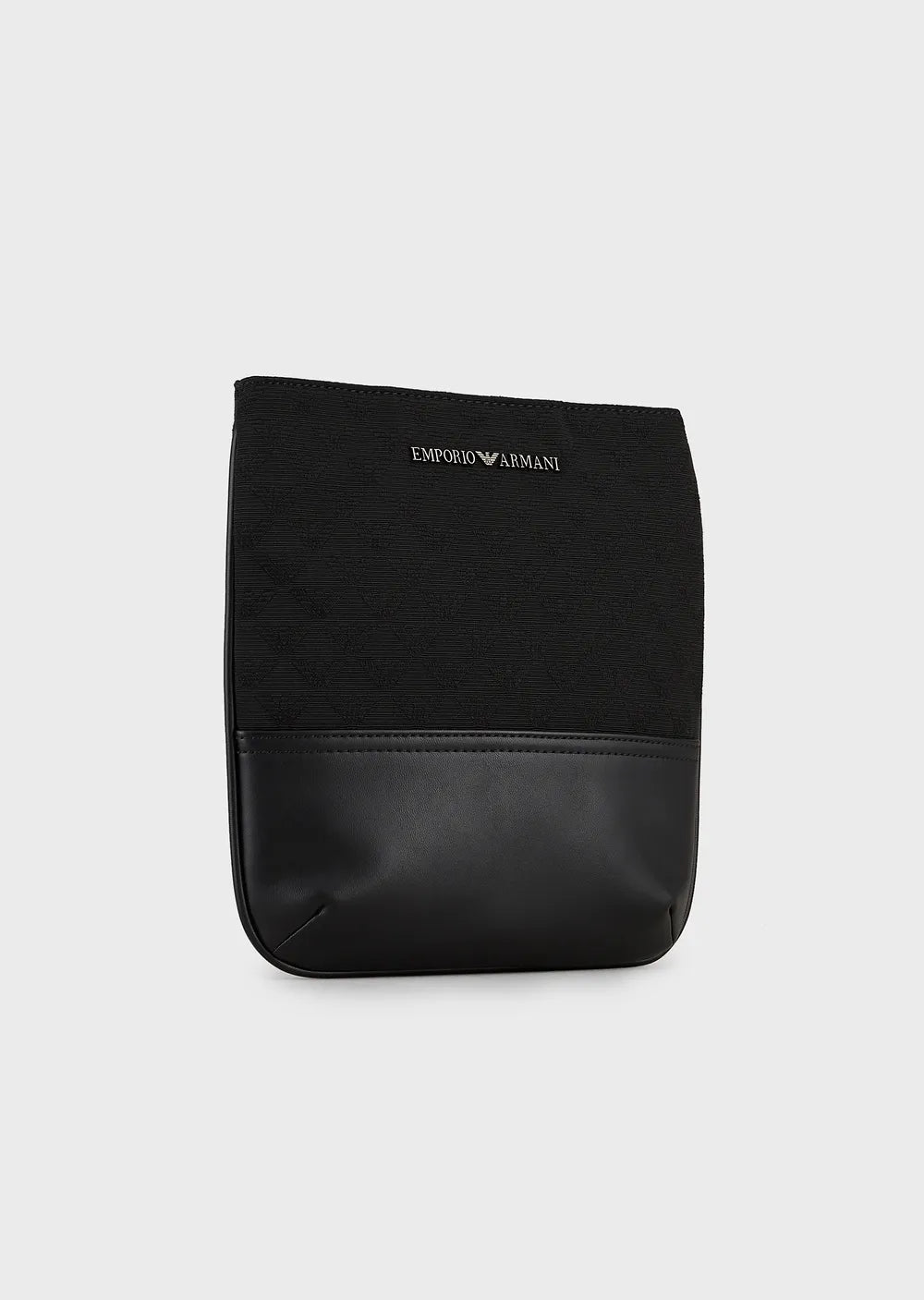 Borsa a Tracolla con Logo Emporio Armani / Nero - Ideal Moda
