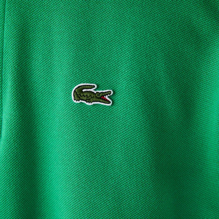 Polo Lacoste L.12.12 classic fit in petit piqué / Verde - Ideal Moda