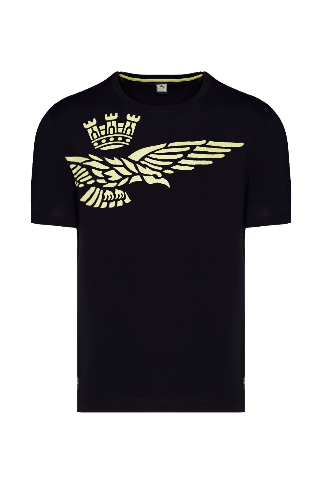 T-Shirt Aeronautica Militare con Logo / Blu - Ideal Moda