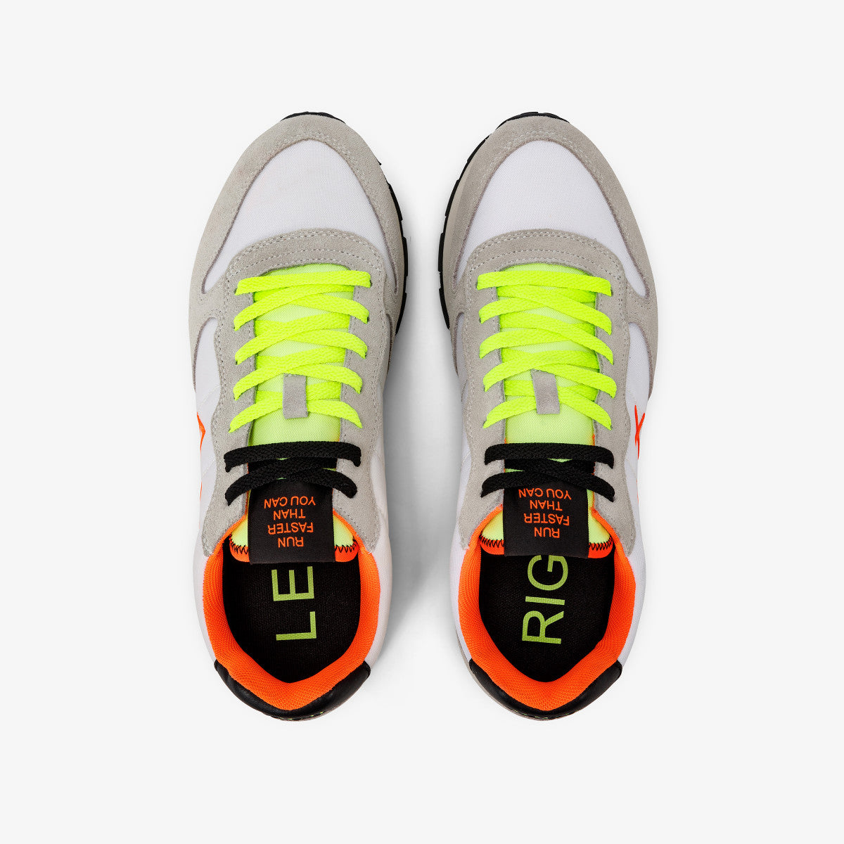 Sneaker Tom Solid Fluo Sun68 / Bianco - Ideal Moda