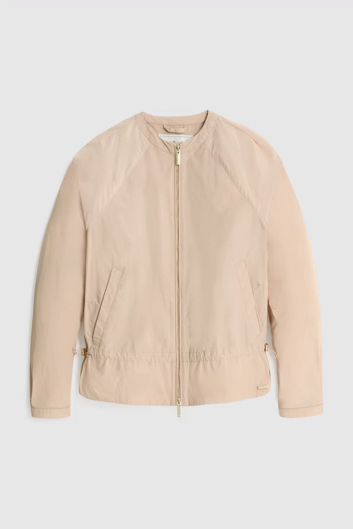 Giacca Woolrich City Bomber / Beige - Ideal Moda