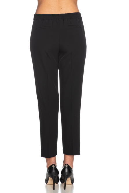 Pantalone taglio classico / Nero - Ideal Moda