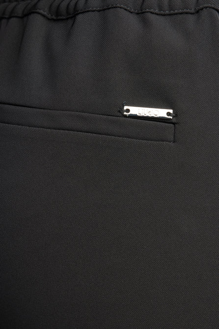 Pantalone taglio classico / Nero - Ideal Moda