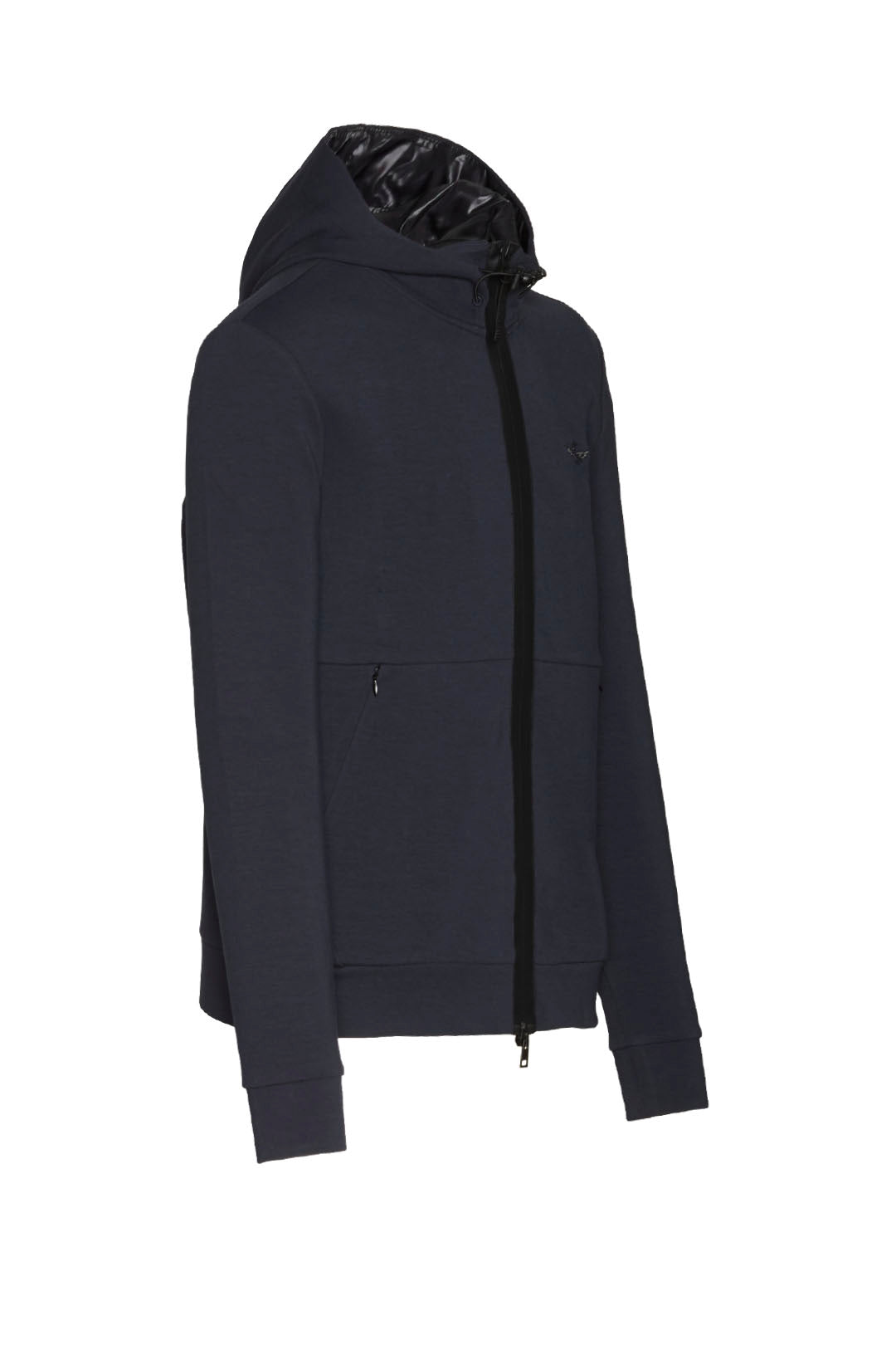 Felpa Aeronautica Militare con Cappuccio / Blu - Ideal Moda