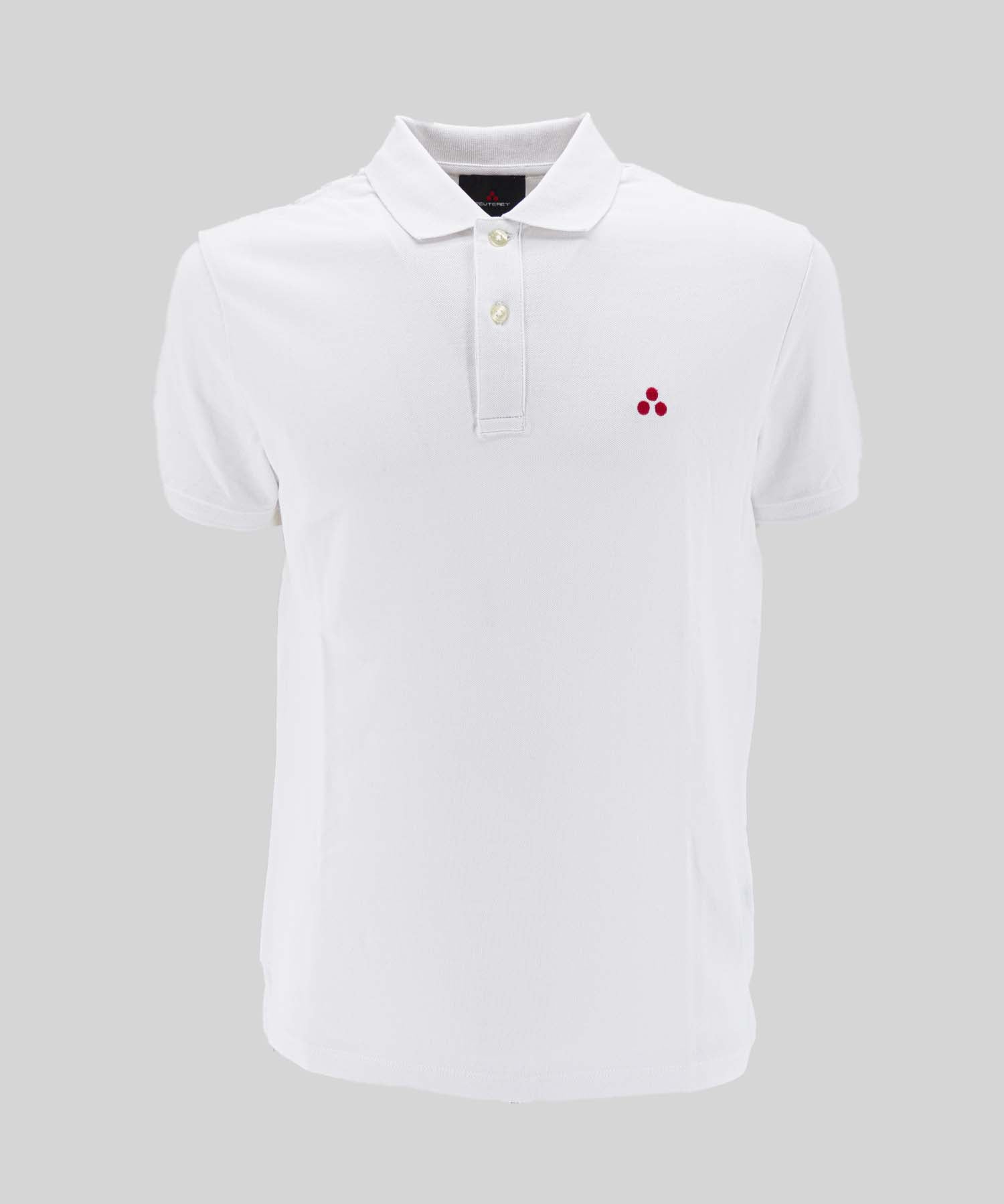 Polo in Piquet di Cotone / Bianco - Ideal Moda