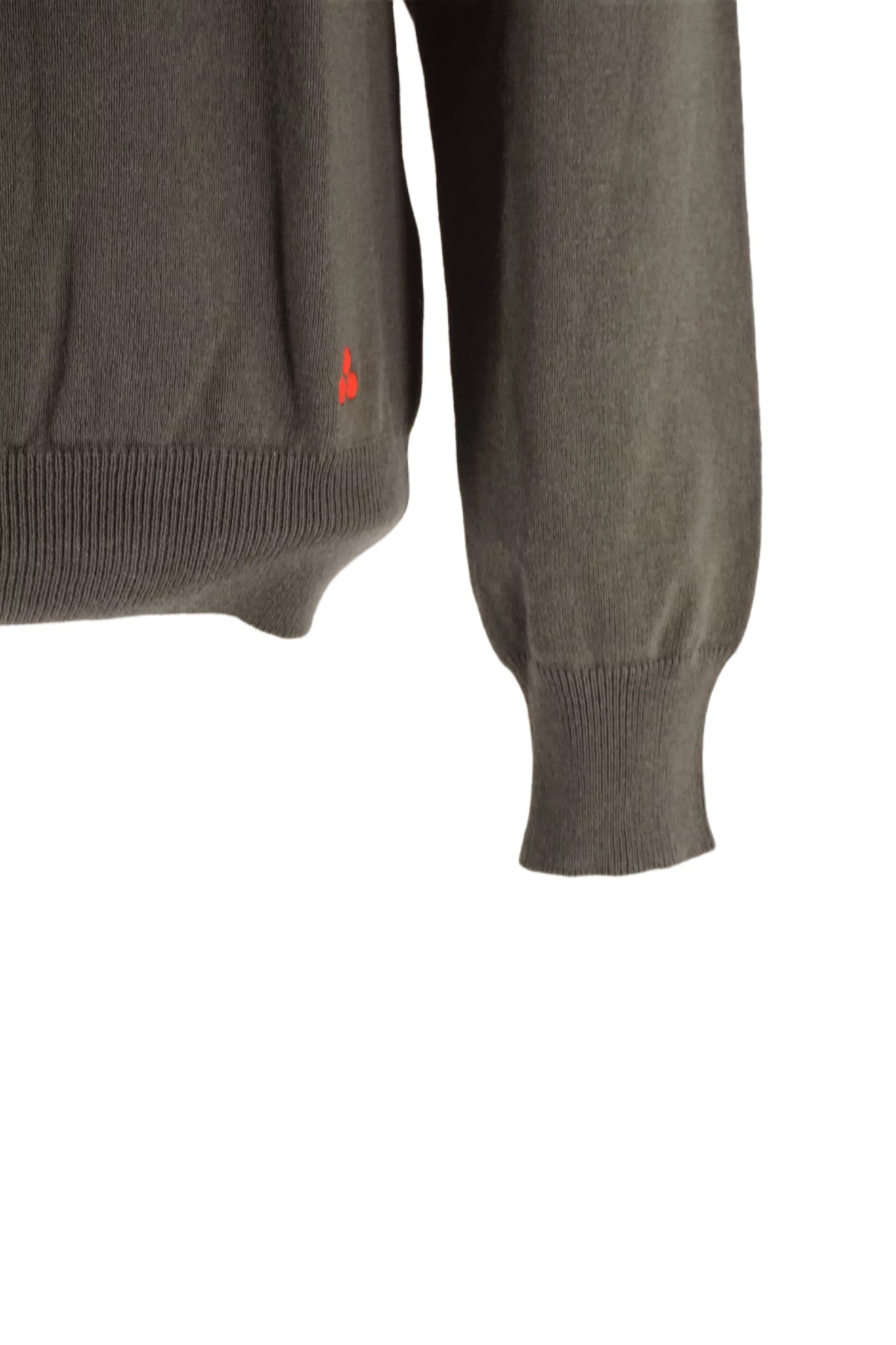 Maglia Girocollo con Logo Peuterey / Verde - Ideal Moda