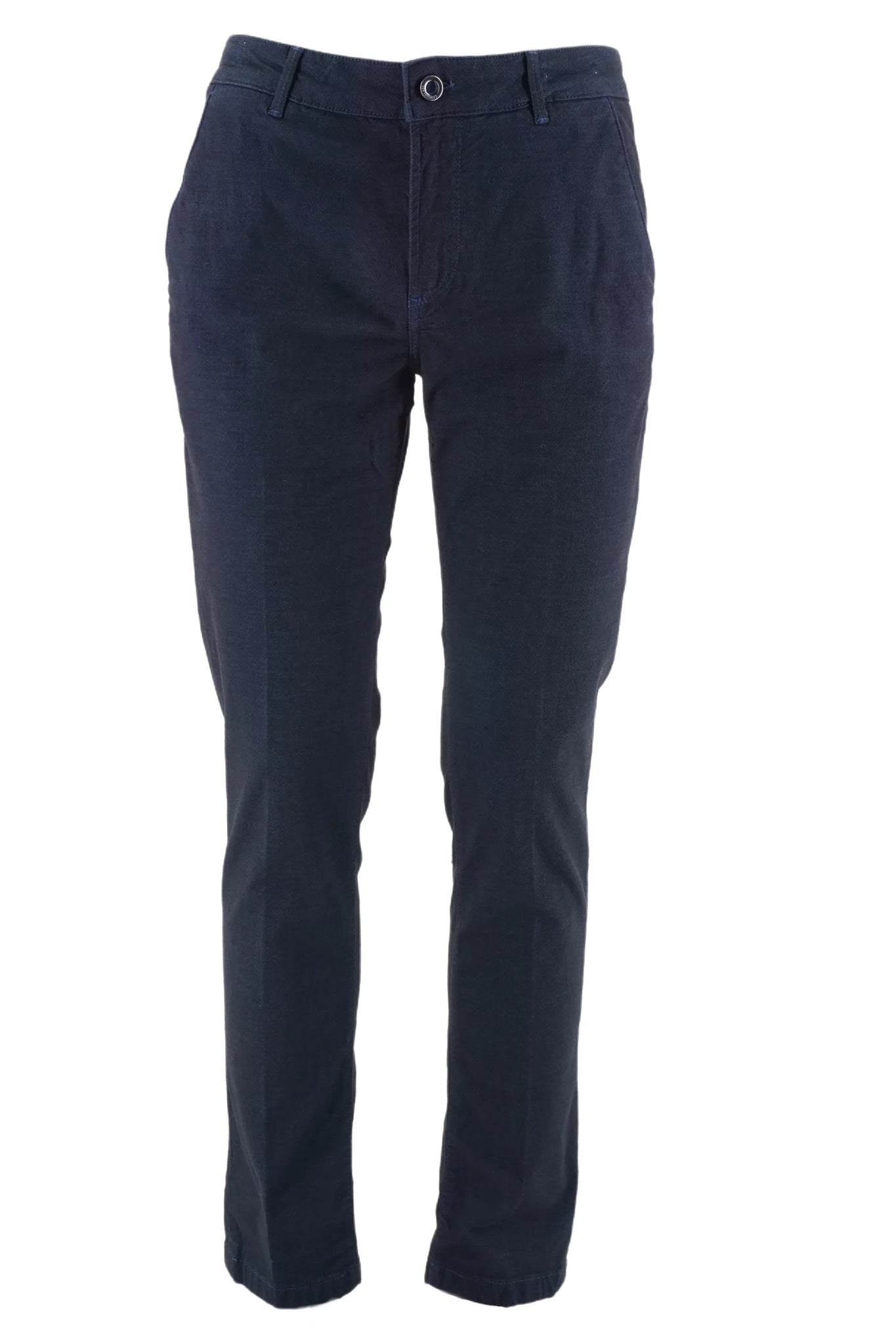 Pantalone Slim Fit Camouflage / Blu - Ideal Moda