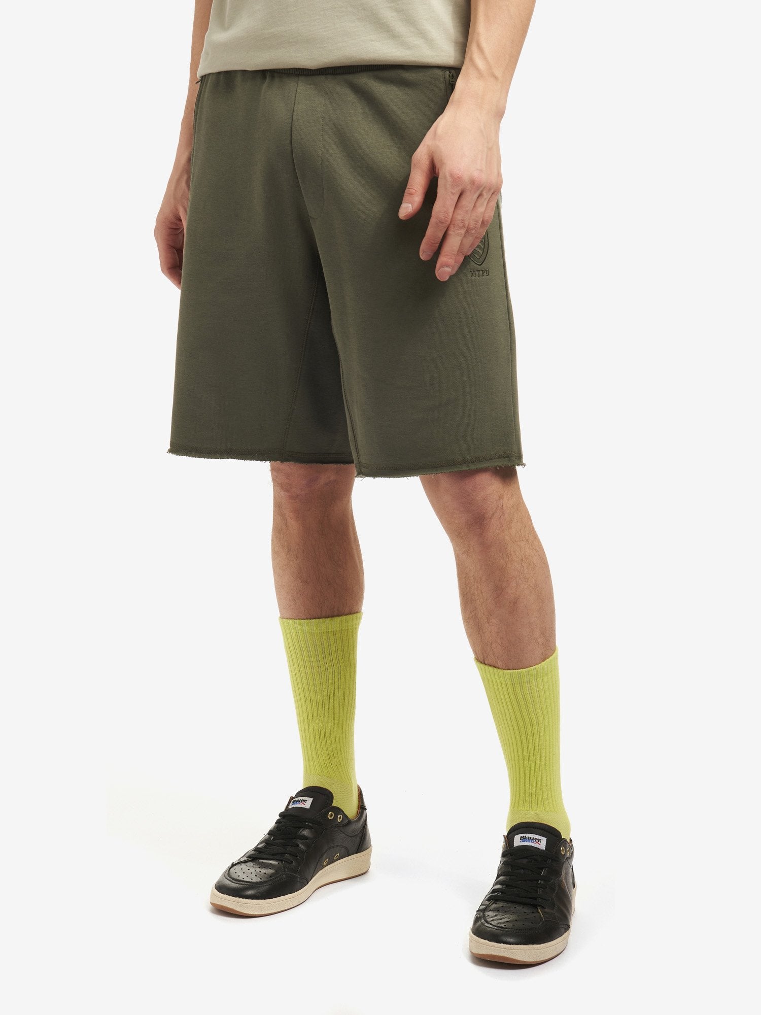 Short in Felpa / Verde - Ideal Moda