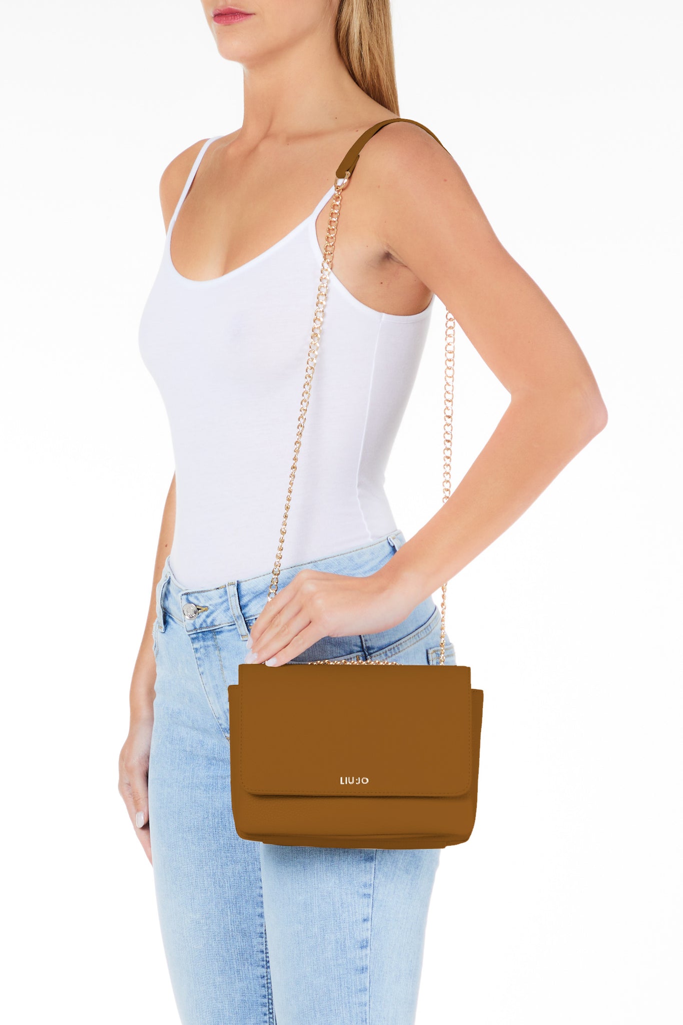 Borsa a Tracolla Liu Jo / Cuoio - Ideal Moda