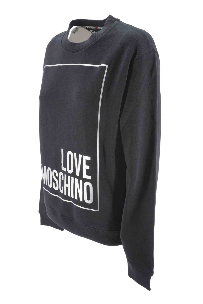 Felpa Love Moschino con logo / Nero - Ideal Moda