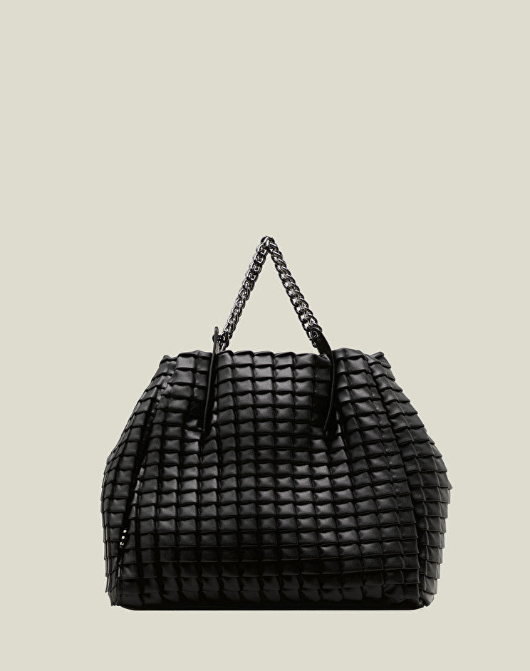 Borsa Jasmine Medium Manila Grace / Nero - Ideal Moda