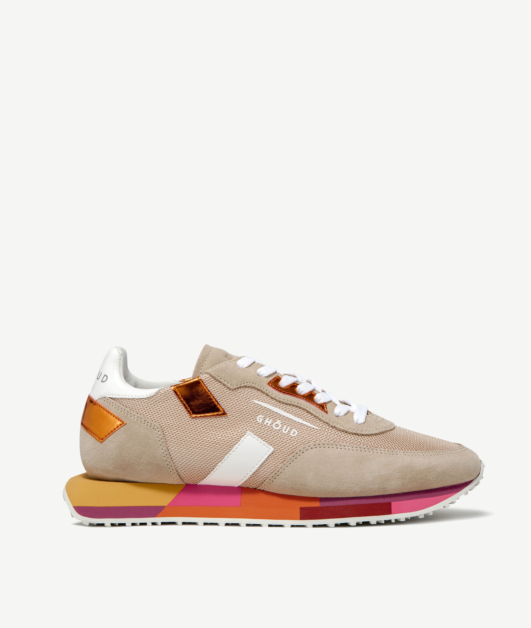 Sneaker Ghoud Rush Multi / Beige - Ideal Moda
