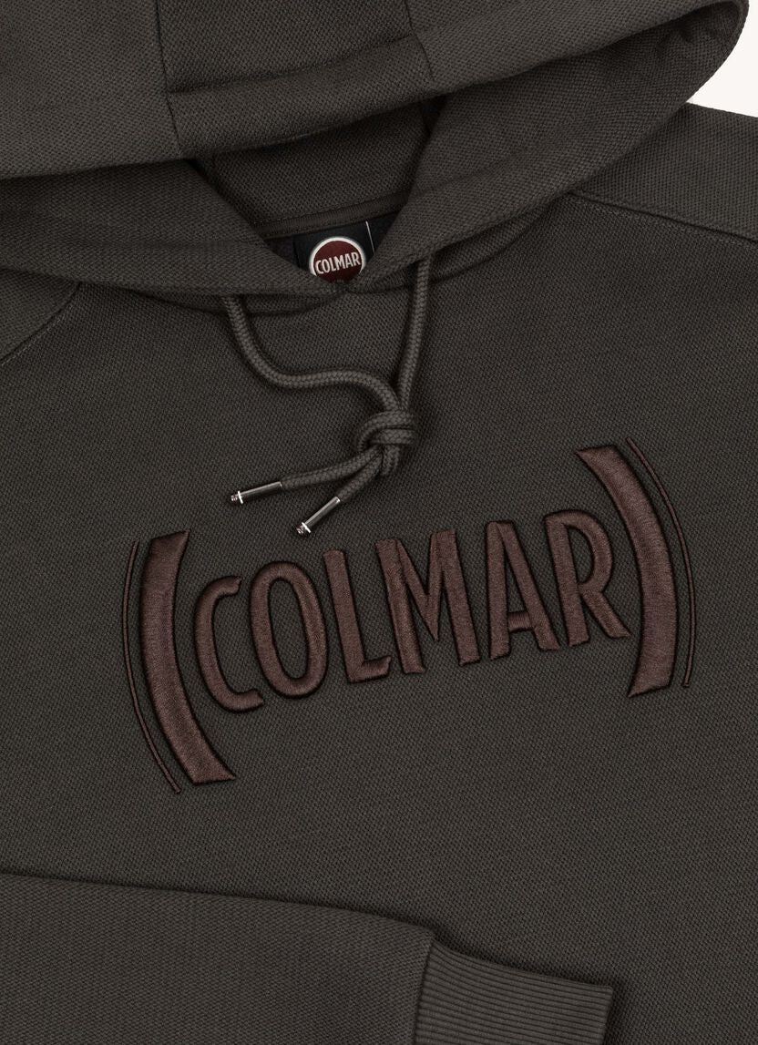 Felpa con Cappuccio Colmar / Marrone - Ideal Moda