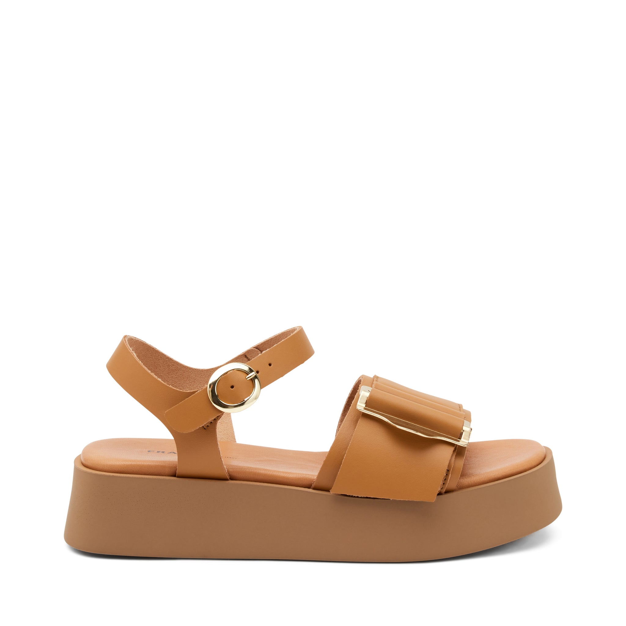 Sandalo in Pelle Frau / Cuoio - Ideal Moda