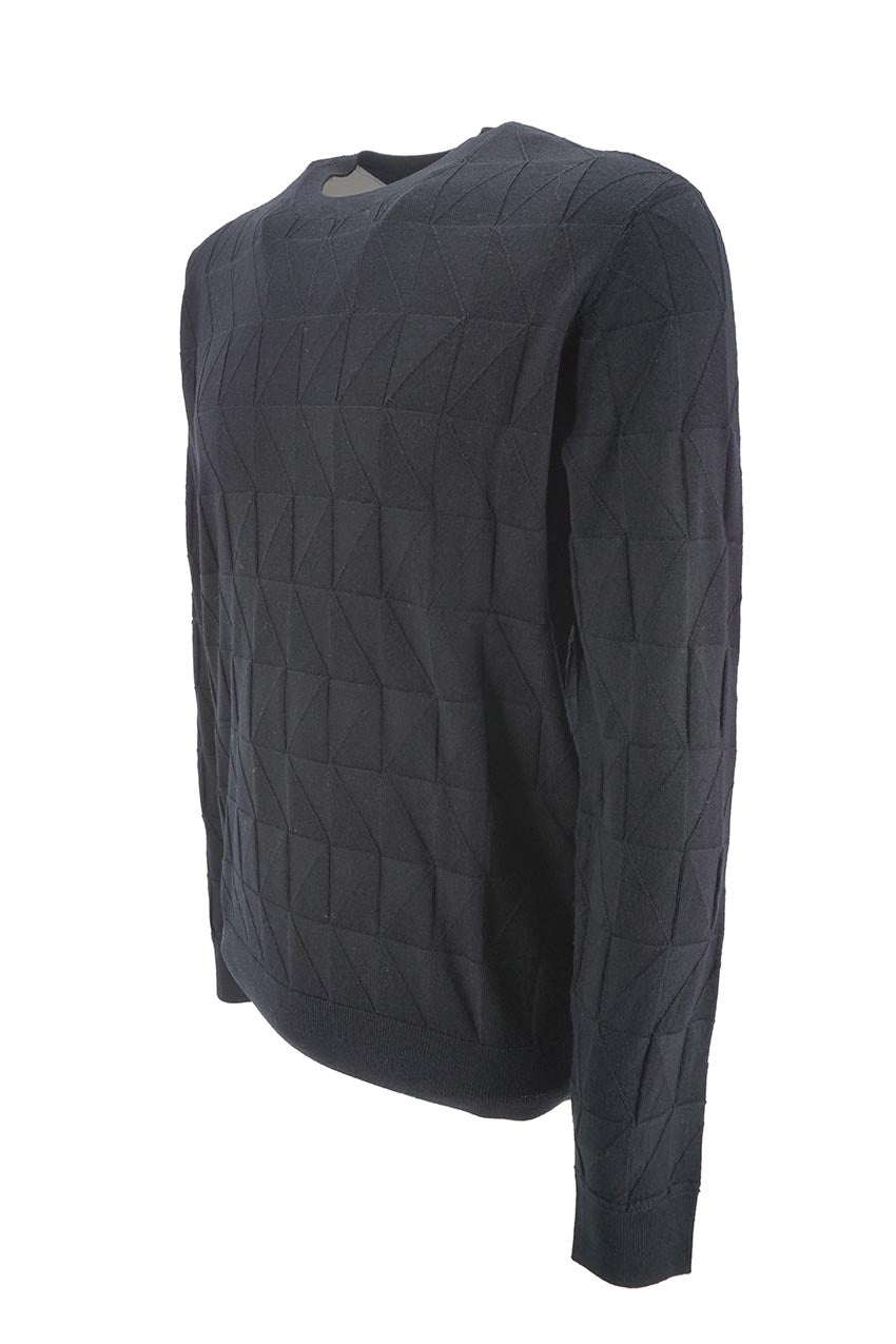 Maglia Emporio Armani in Lana / Nero - Ideal Moda