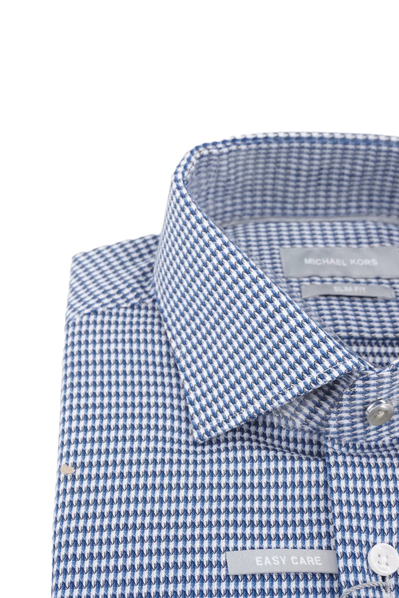 Camicia a Fantasia Michael Kors / Celeste - Ideal Moda
