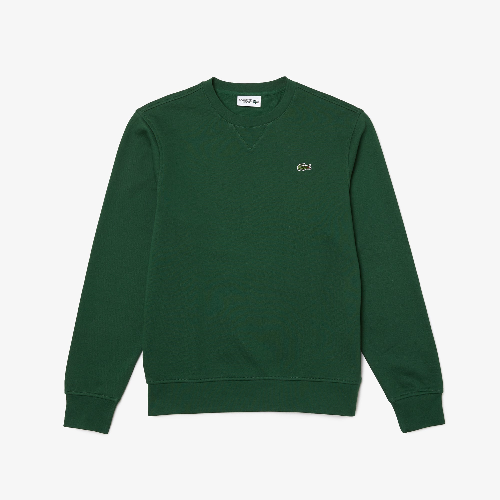Felpa Lacoste Girocollo / Verde - Ideal Moda